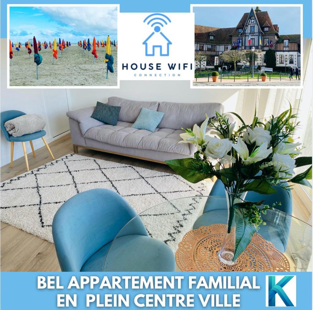 Superbe Appartement Familial "K" Hypercentre ドーヴィル エクステリア 写真